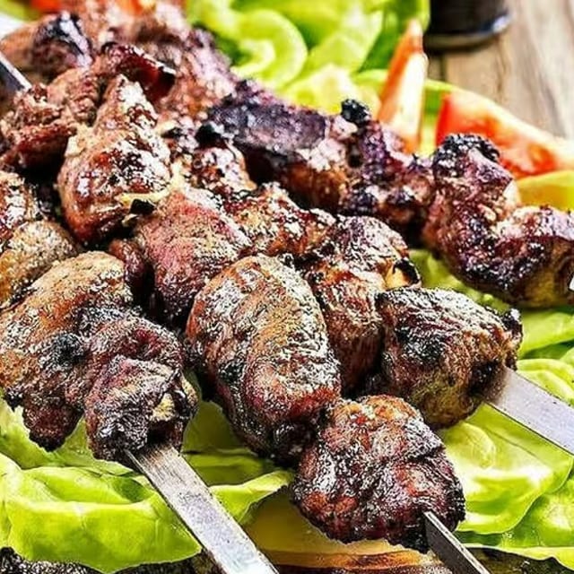 Beef Kabob.