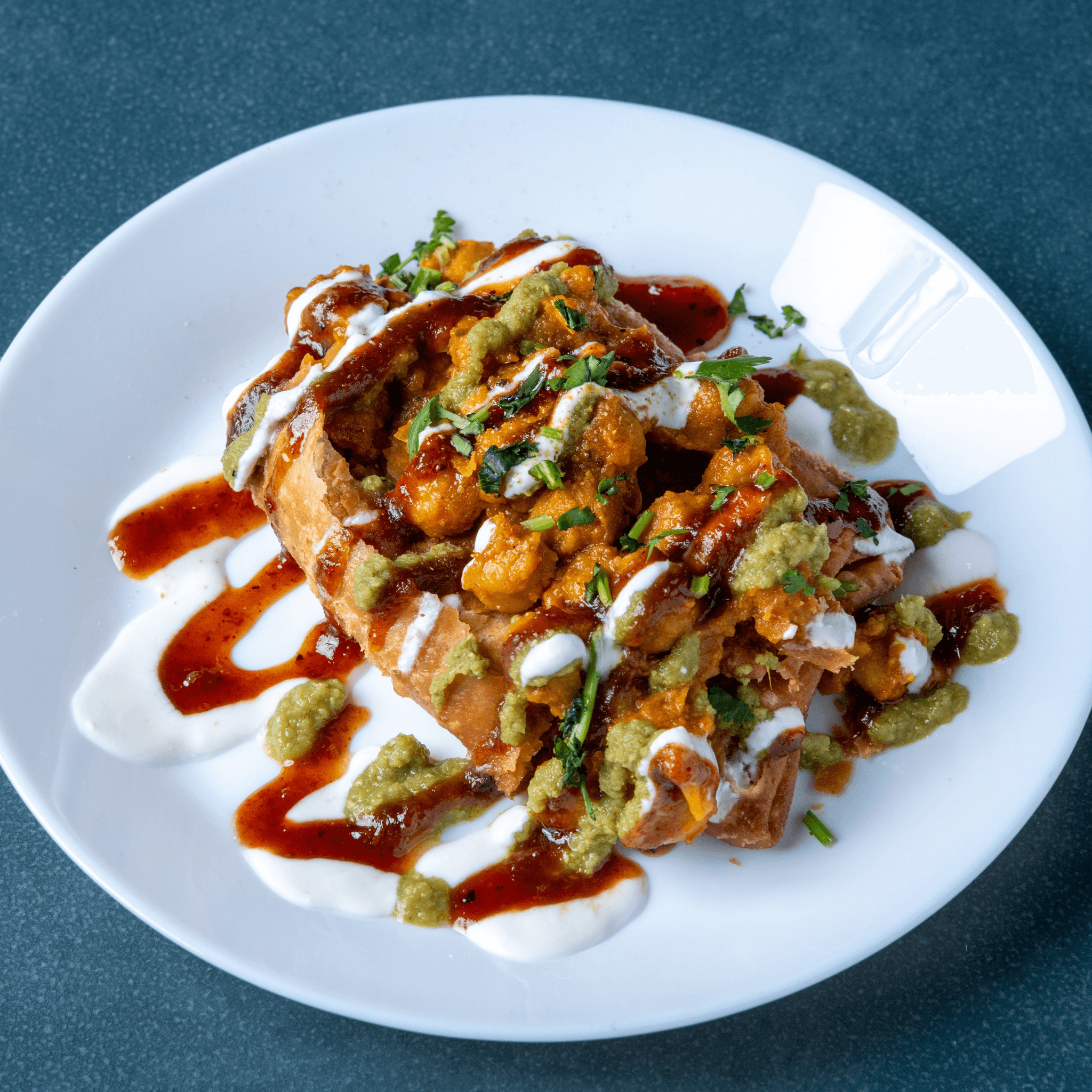 Samosa Chaat.