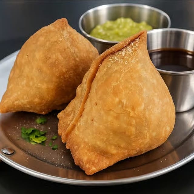 Vegetable Samosa.