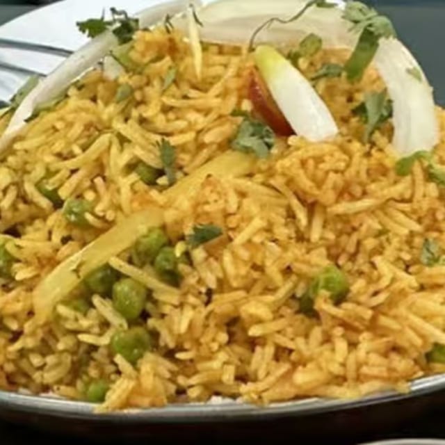 Peas Pulao.