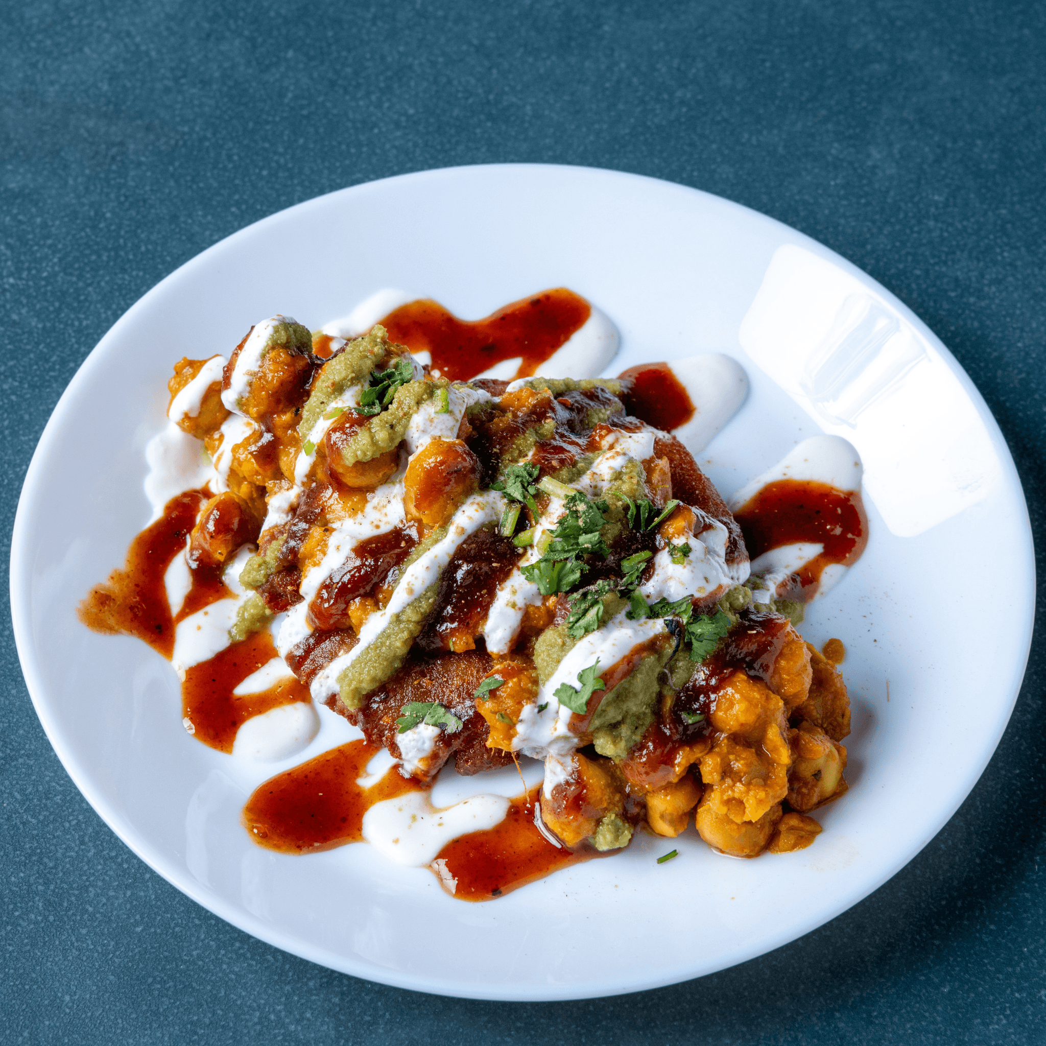 Alu Tikki Chaat.