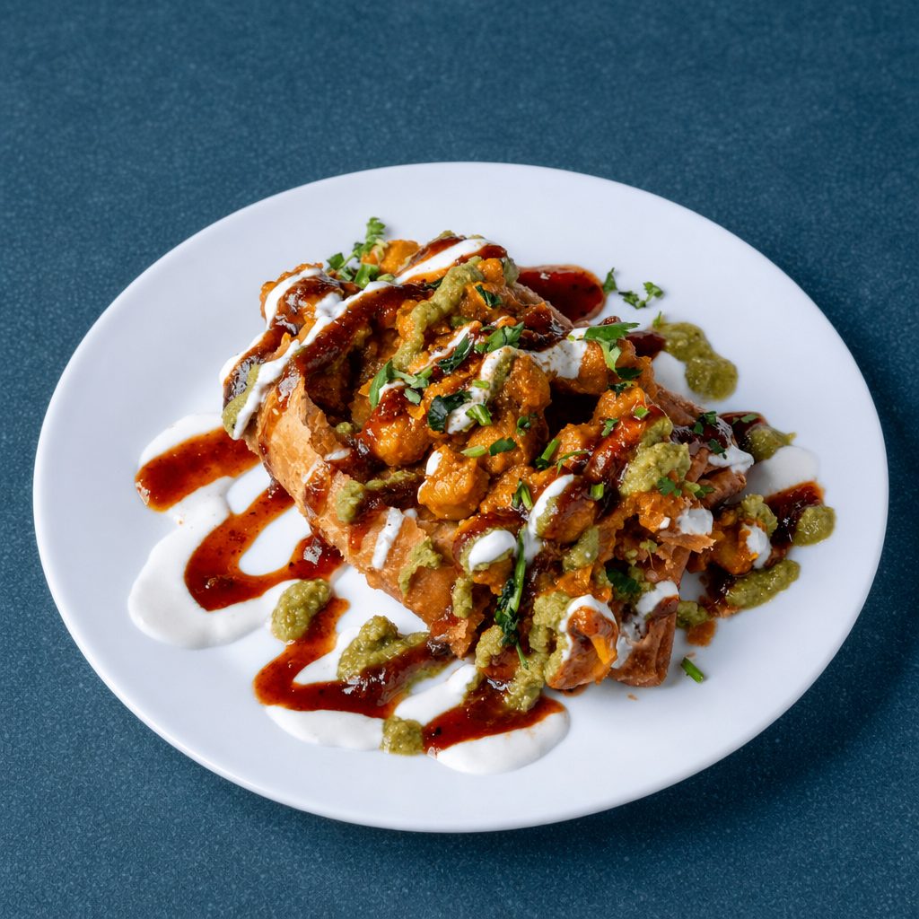 Samosa Chaat.