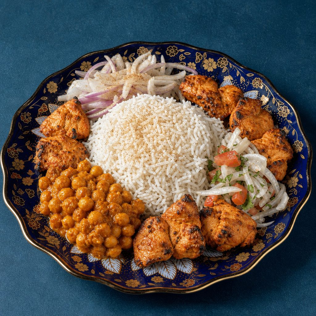 Combination Kabob Platter.