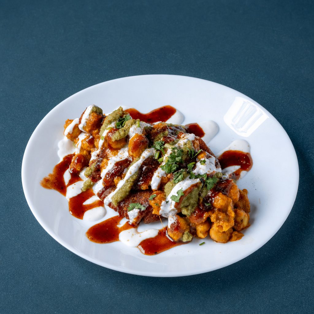 Alu Tikki Chaat.