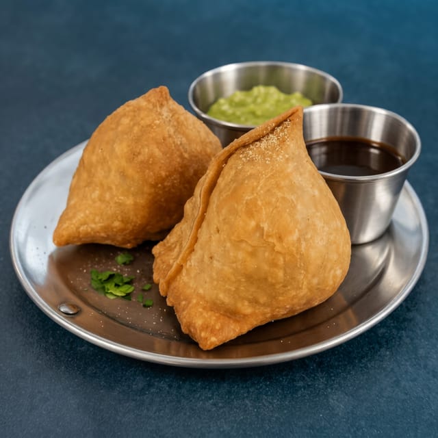 Vegetable Samosa.