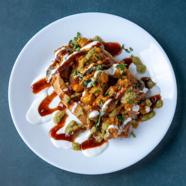 Samosa Chaat.