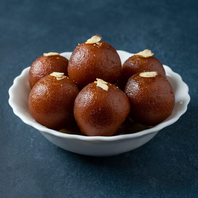 Gulab Jamun.