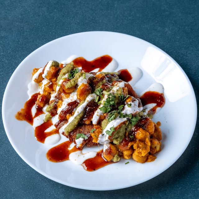 Alu Tikki Chaat.