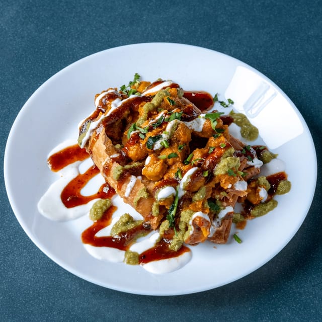 Samosa Chaat.